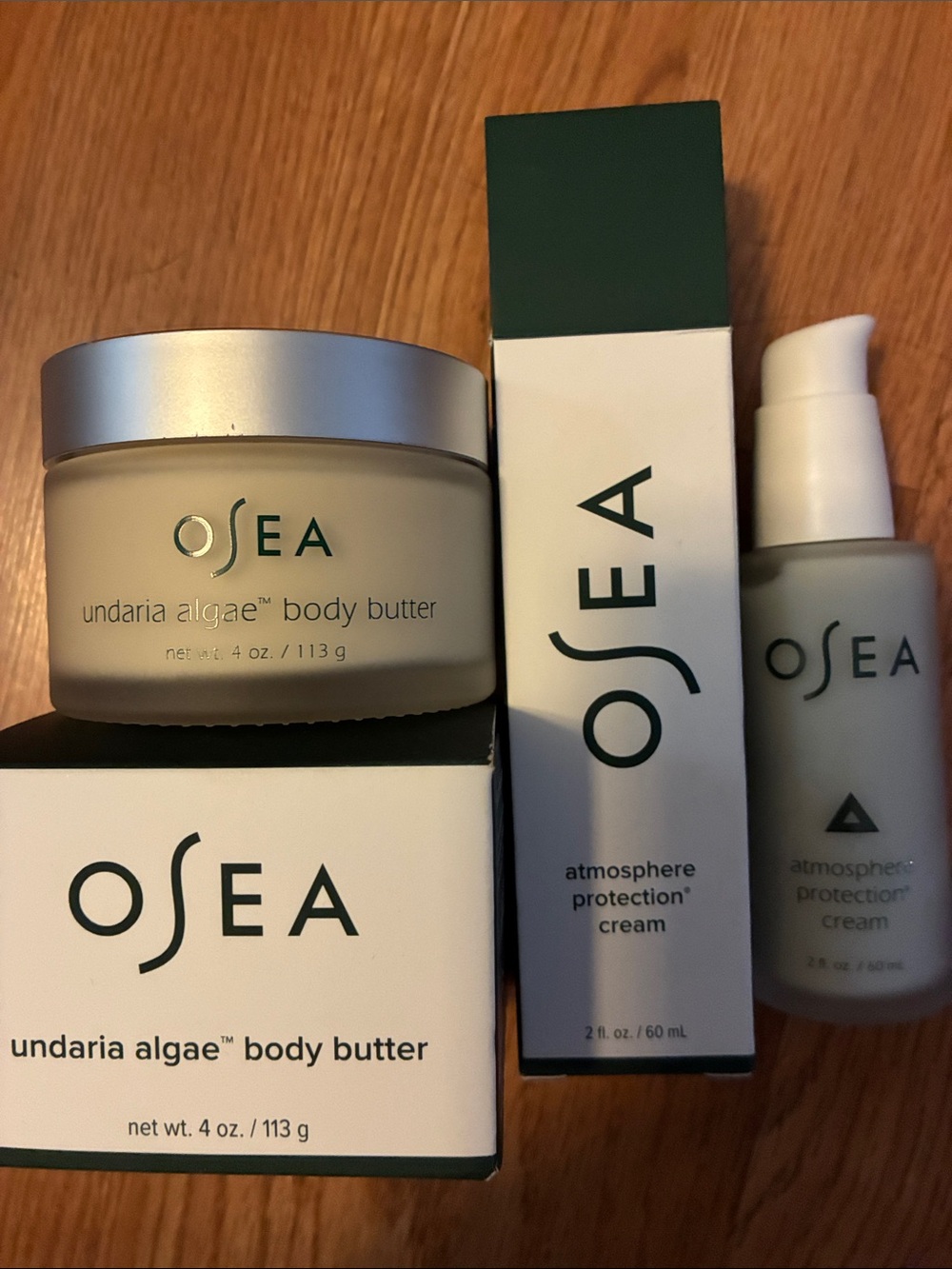 Sea Undaria Algae Body Butter & Atmosphere Protection Cream - bundle